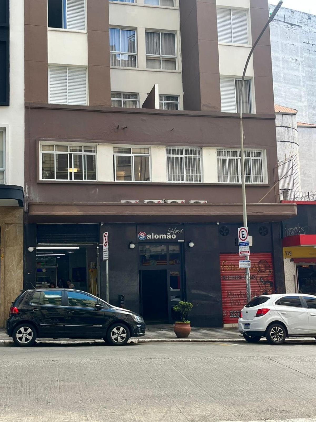 Hotel Salomao - Proximo A 25 De Marco, Bom Retiro, Bras E Rua Santa Efigenia, A 2 Minutos Do Mirante Sampa Sky E Pista De Skate Anhangabau Сан-Пауло Экстерьер фото