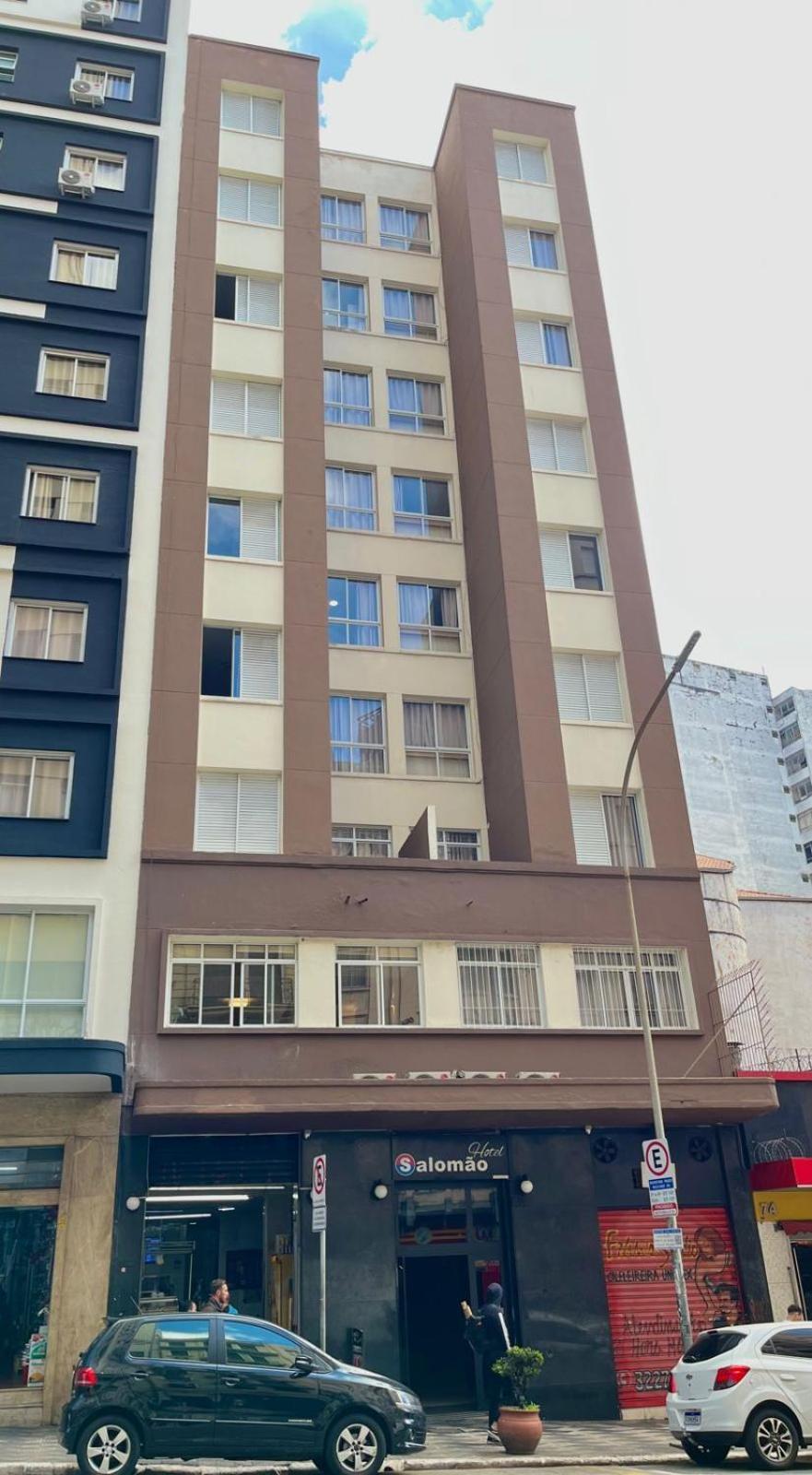 Hotel Salomao - Proximo A 25 De Marco, Bom Retiro, Bras E Rua Santa Efigenia, A 2 Minutos Do Mirante Sampa Sky E Pista De Skate Anhangabau Сан-Пауло Экстерьер фото